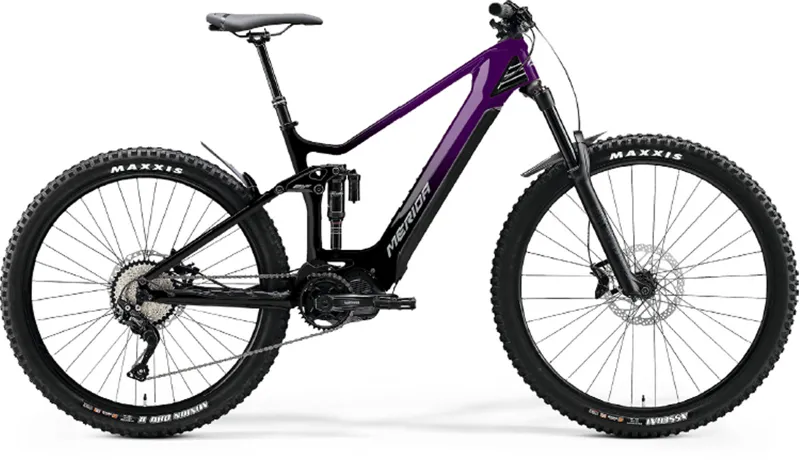 2023 Merida eOne-Sixty 8000 Electric Bike in Purple